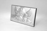 Silver Guardian Angel with Child Gift | 81288/3L