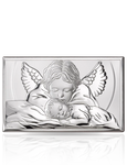 Silver Guardian Angel with Child Gift | 81288/3L