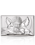 Silver Guardian Angel with Child Gift | 81288/3L