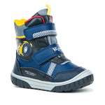 Wojtyłko Boys' Blue and Black Waterproof Snow Boots | 3Z23031-B