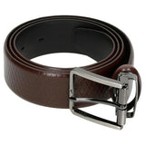 Wojas Brown Quilted Leather Belt | 9301852