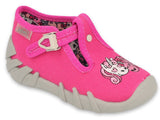 Befado Pink School Slippers with Unicorns Embroidery - MUMMY & ME | 110P435
