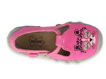 Befado Pink School Slippers Cat SPEEDY | 110P452