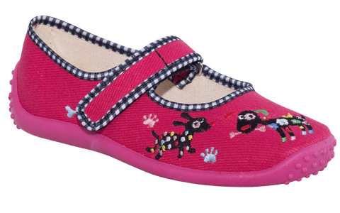 Pink School Slippers | MARYSIA-P