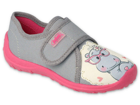Befado Hippo School-Daycare Slippers / Sneakers BOOGY | 660X016