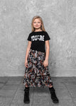 Girls' Black T-shirt | S-53