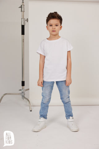 All For Kids Boys' Blue Jeans Pants | S-152