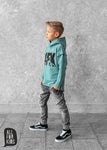 All for Kids Boys' Graphite Jeans Pants - 11 y | S-49