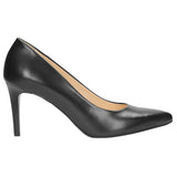 Wojas Black Leather High Heels | 9359-51