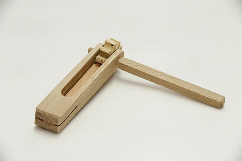 Wooden Spinning Knocker Noise Maker Toy Instrument - Kołatka / Klekotk ...