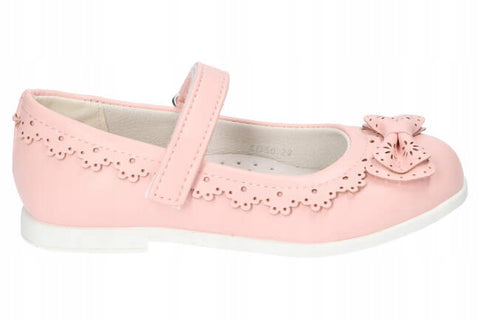 AC Girls' Light Pink Flats | 327/22-LP