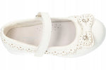AC Girls' White Flats | 327/22-W