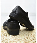 Boys' Elegant Black Eco-Leather Oxfords | AB125C-16