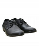 Boys' Elegant Black Eco-Leather Oxfords | AB125C-16