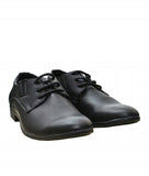 Boys' Elegant Black Eco-Leather Oxfords | AB125C-16