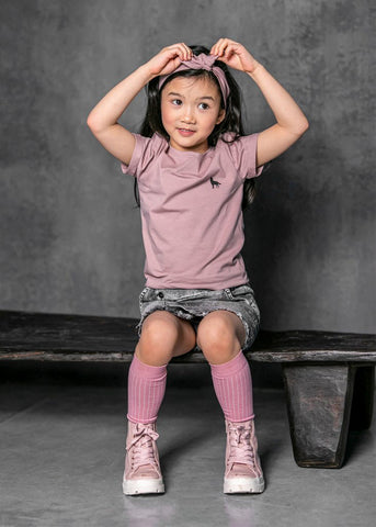 Girls' Dusty Pink T-shirt | S-65