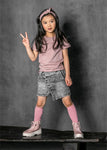 Girls' Dusty Pink T-shirt | S-65