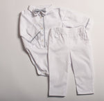 Baby Boy Formal Baptism Set with White Cap | IZ-02