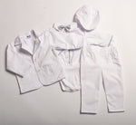 Baby Boy Formal Baptism Set with White Cap | IZ-02