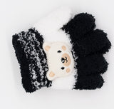 Black Girls' Super Soft Winter Gloves | 0203