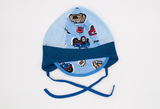 Summer Hat with Cat, Visor and Chin Strap | WOL-2