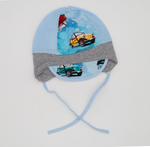 Summer Hat with Cat, Visor and Chin Strap | WOL-2