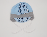 Summer Hat with Cat, Visor and Chin Strap | WOL-2