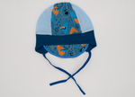 Summer Hat with Cat, Visor and Chin Strap | WOL-2