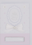 Girls' Baptism Greeting Card | C6-2