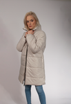 Italian-style Dove- Gray Jacket with CC Patch | HAL-181
