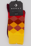 Men's Socks with Colorful Rombs | CML350-002