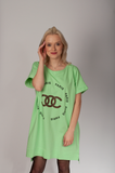 Italian-style Tunic with CoC Paris Print | 4AB48