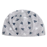 Gray Short Beanie with Tie Knot - 5 years | 38/055-G