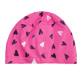 Pink Short Beanie with Tie Knot - 6-12 years | 38/055-P