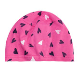Pink Short Beanie with Tie Knot - 6-12 years | 38/055-P