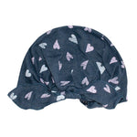 Dark Short Blue Beanie with Tie Knot - 6-12 years | 38/055-DB