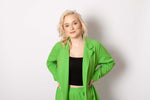 Juicy Green Italian Blazer and Pants Set | 8AB1601-NGR
