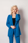 Blue Italian Blazer and Pants Set | 8AB1601-DB