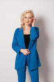 Blue Italian Blazer and Pants Set | 8AB1601-DB