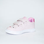 AC Toddler Girl Pink Sneakers with Rainbow Print | 735/21-P