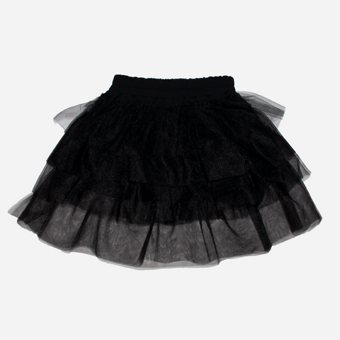 Girls' Black Tulle Skirt | S-111-BL