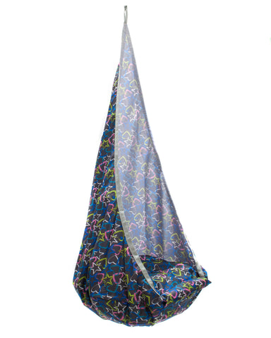 Swing Seat Hammock with Hearts and Stars Pattern | GMG-35