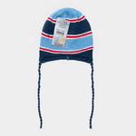 Dark Blue Beanie with Helicopter Print 1-3 Years | 36/042-DB