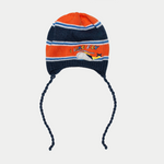 Orange Beanie with Helicopter Print 0-12 months | 36/042-OR