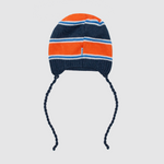 Orange Beanie with Helicopter Print 0-12 months | 36/042-OR