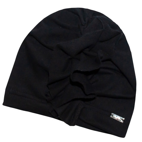 Baby Girl Black Turban Beanie 1-3 years | 42/080-BL