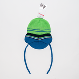 Baby Boys' Green Beanie with Visor, 1-3 years  | 36/038-GR