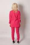 Fuchsia Italian Blazer and Pants Set | 8AB1601-FUS