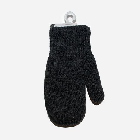 Boys' Insulated Graphite Mittens with String | R-053DB-GRA