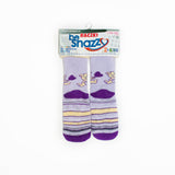 Light Purple Socks with ABS | SKF-03-LPU